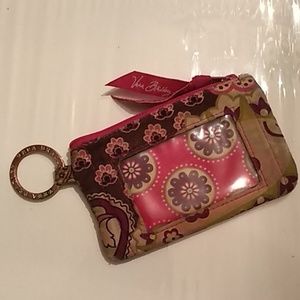Vintage Vera Bradley ID Keychain Pouch Bag
